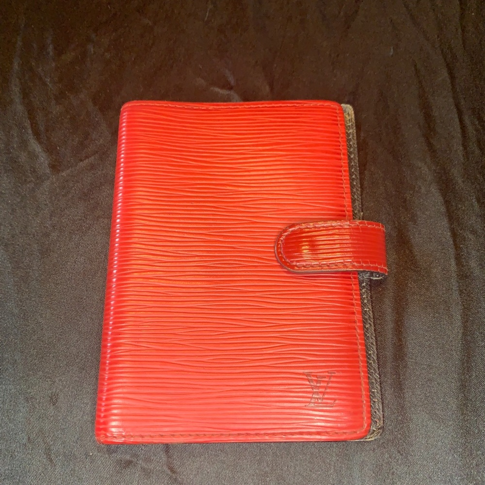 Louis Vuitton Small Epi Leather Agenda
